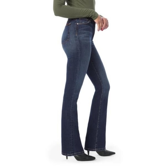 High-Waisted Bootcut Jeans - Picture 2 of 4